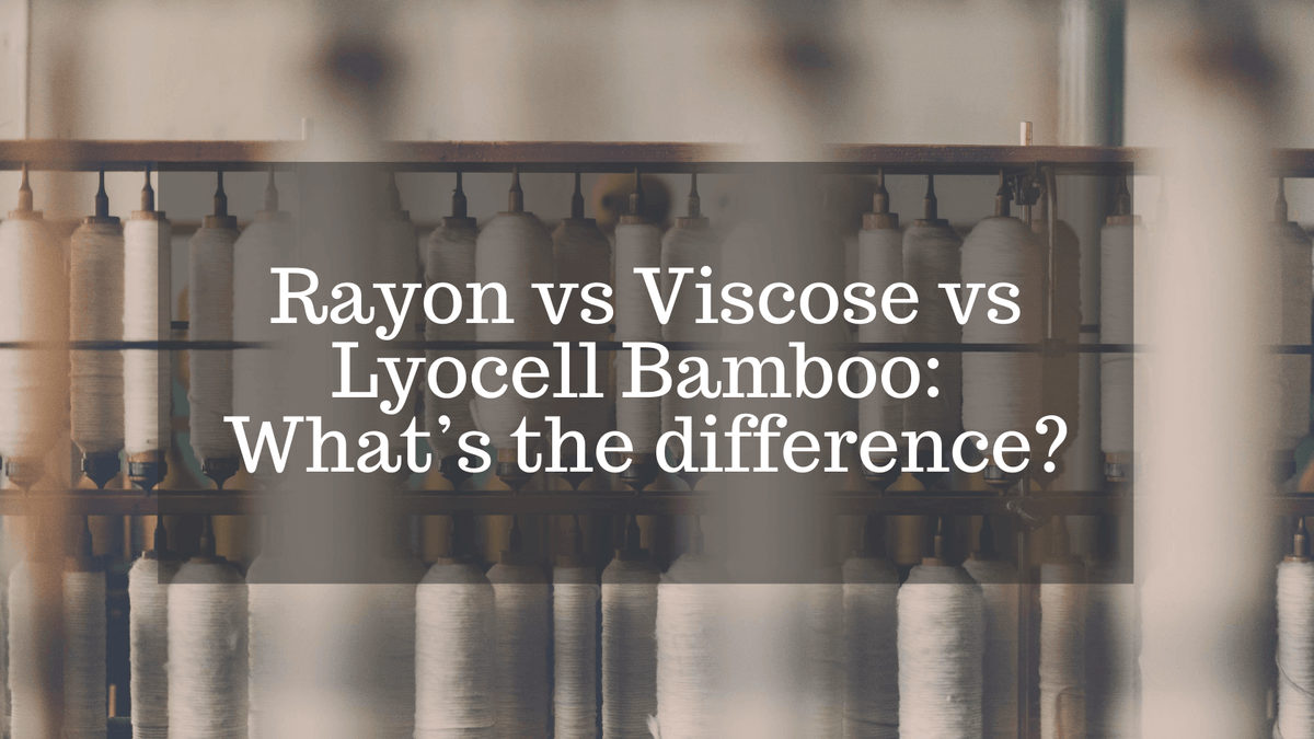 Rayon vs Bamboo Fabric: 3 Key Differences