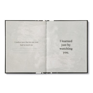 "More Than You Know" - Book to Express Your Love for Dad