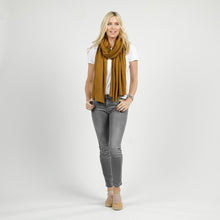 Load image into Gallery viewer, Organic Cotton Dreamsoft Lightweight Scarf - Bubble Knit