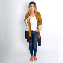 Load image into Gallery viewer, Brown Facing Woman Dreamsoft Travel Scarf or Head Wrap