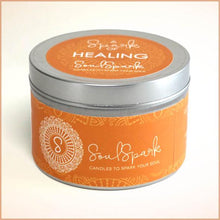 Load image into Gallery viewer, Soul Spark Healing Candle Closeup