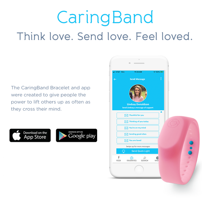 Win a FREE CaringBand Bracelet in our Valentine's Day Challenge!!!