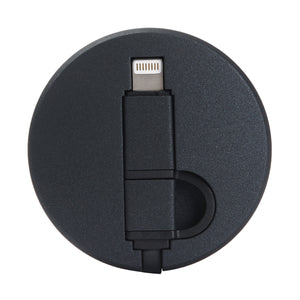 Retractable All Phone USB Charger - Closeup