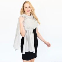 Load image into Gallery viewer, Professional woman with gray scarf