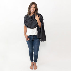 Organic Cotton Dreamsoft Travel Scarf Woman Front