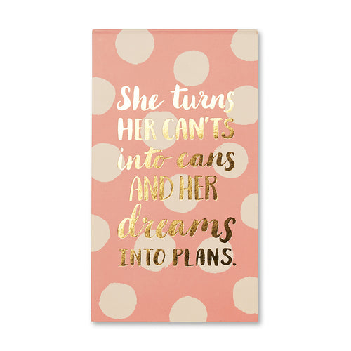 List Pad - Turn Her Dreams Into Plans!