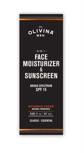 Face Moisturizer & Sunscreen for Men